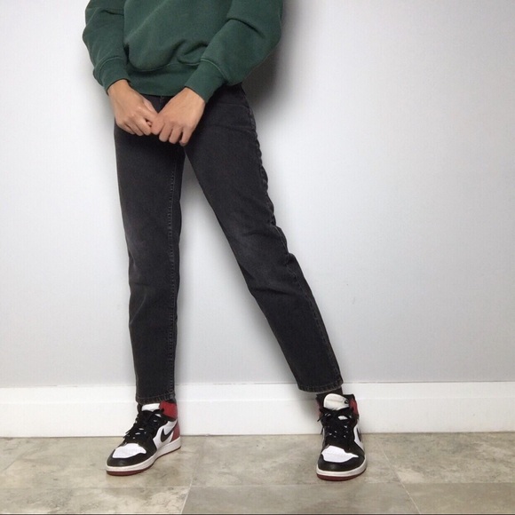 SOLD! Vintage Riders High Rise Jeans Black 22” Waist - Picture 3 of 16